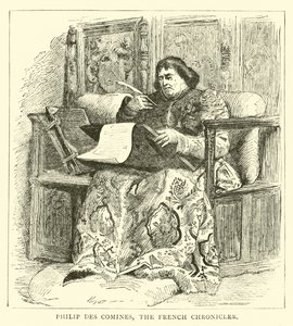 Philip des Comines, Fransız tarihçi by English School