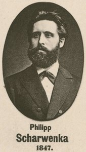 Philipp Scharwenka (gravür) by English School