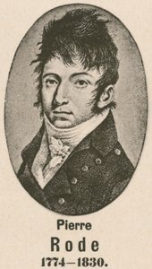 Pierre Rode (gravür) by English School