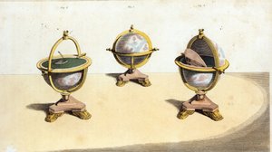 Pitts Kabine Küre Yazı Masası, pl. Ackermann