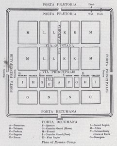 Roma kampının planı (lito) by English School