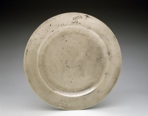Plaka, ç. 1750 (kalay) by English School