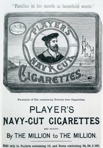 Oyuncular Navy Cut Sigaralar, 20. Yüzyıl by English School