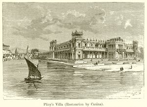 Plinys Villası (Canina Tarafından Restorasyon) by English School