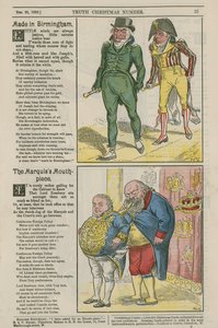Siyasi karikatürler by English School
