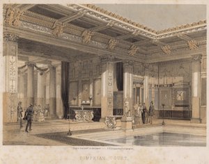 Pompeian Mahkemesi, Kristal Saray, Sydenham by English School