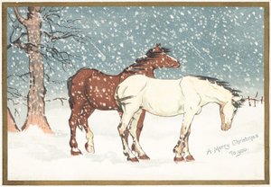 Karda midilliler, Noel Kartı by English School