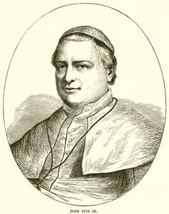 Papa Pius IX by English School