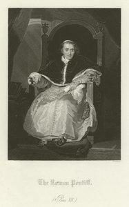 Papa Pius VII by English School