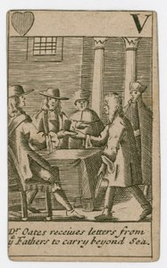 Popish Plot oyun kağıdı by English School