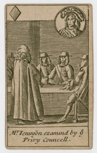 Popish Plot oyun kağıdı, 1679 by English School