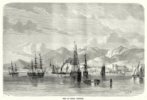 İspanya Limanı. Trinidad (gravür) by English School