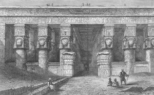 Denderah Tapınağı Portikosu by English School