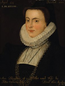 Bir Anne Blythe Portresi by English School