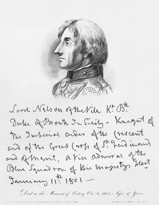 Amiral Horatio Nelson