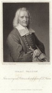 Isaac Walton'ın Portresi by English School