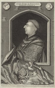 John of Lancaster, Bedford Dükü portresi by English School