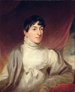 Igishushanyo cya Mariya Oliver Gascoigne, c.1815 (amavuta kuri canvas) by English School