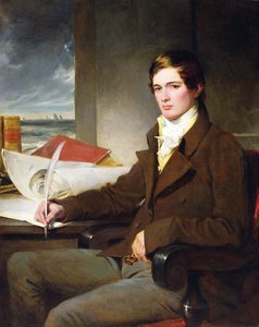 Genç Bir Beyefendinin Portresi by English School