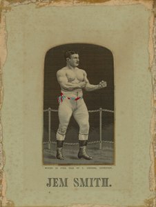Boksör Jem Smith'in portresi by English School