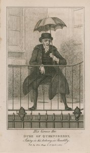 Queensberry Dükü portresi by English School