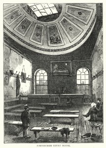 Portsburgh Adliyesi (gravür) by English School