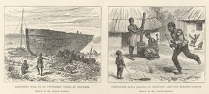 Portekizce Doğu Afrika (gravür) by English School