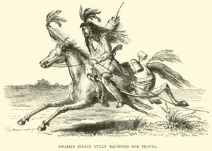 Prairie Indian seyahat için tam donanımlı by English School