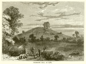 1780 yılında Primrose Tepesi