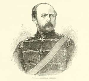 Prens Frederick Charles, Ağustos 1870 by English School