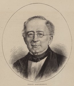 Prens Gortchakoff (gravür) by English School