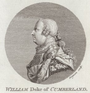 Prens William, Cumberland Dükü by English School