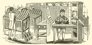 Baskı ofisi (tahta baskı) by English School