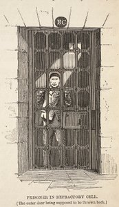 Refrakter hücredeki mahkûm (dış kapının geri atılması gerekiyordu), Londra