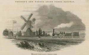 Prossers ahşap demiryolu, Wimbledon Common by English School