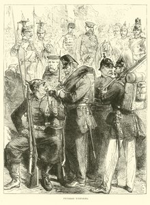 Prusya üniformaları, Ağustos 1870 by English School
