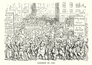 Punch karikatür: 1851