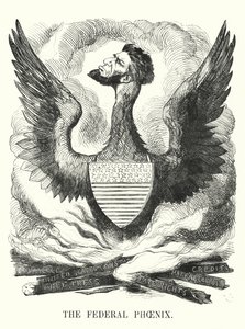 Yumruk karikatürü: Federal Phoenix - Abraham Lincoln
