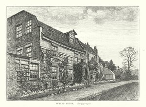 Purley House (gravür) by English School