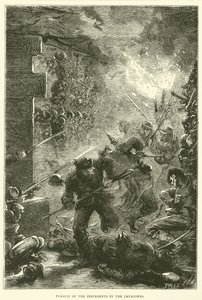 Yeraltı Mezarlarında İsyancıların Peşinde, Mayıs 1871 by English School