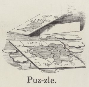 Bulmaca (gravür) by English School