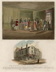 Pye Powder Court, Kumaş Fuarı, West Smithfield by English School