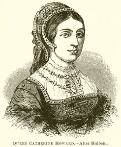 Kraliçe Catherine Howard by English School