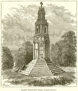 Kraliçe Eleanors Haçı, Northampton by English School