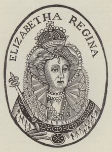Kraliçe I. Elizabeth (gravür) by English School