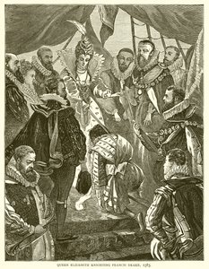 Kraliçe Elizabeth, Francis Drake