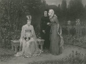 Kraliçe Isabella ve Hanımları, Kral II. Richard by English School