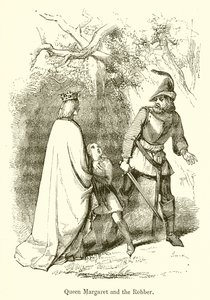 Kraliçe Margaret ve Soyguncu by English School