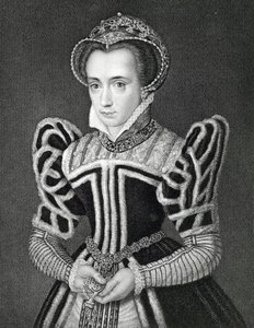 Queen Mary (gravür) by English School