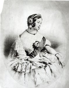 Kraliçe Victoria (1819-1901) by English School